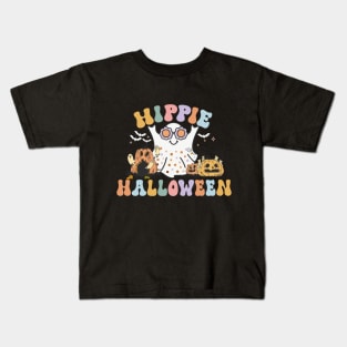 Hippie Halloween Groovy Outfit Costume Kids T-Shirt